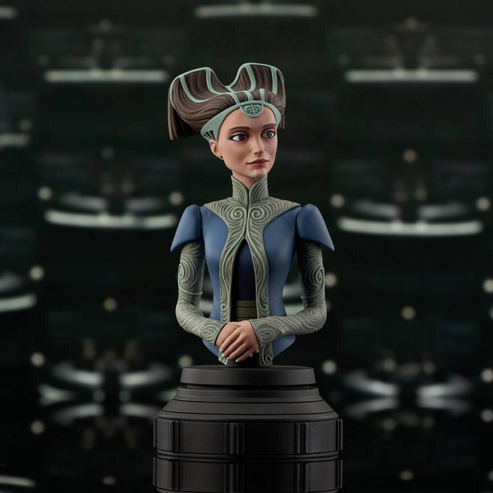 Gentle Giant Star Wars The Clone Wars Bust 1/7 Padme Amidala 15 cm Gentle Giant Star Wars The Clone Wars Bust 1/7 Padme Amidala 15 cm