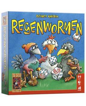 999 Games Regenwormen Dobbelspel 999 Games Regenwormen Dobbelspel