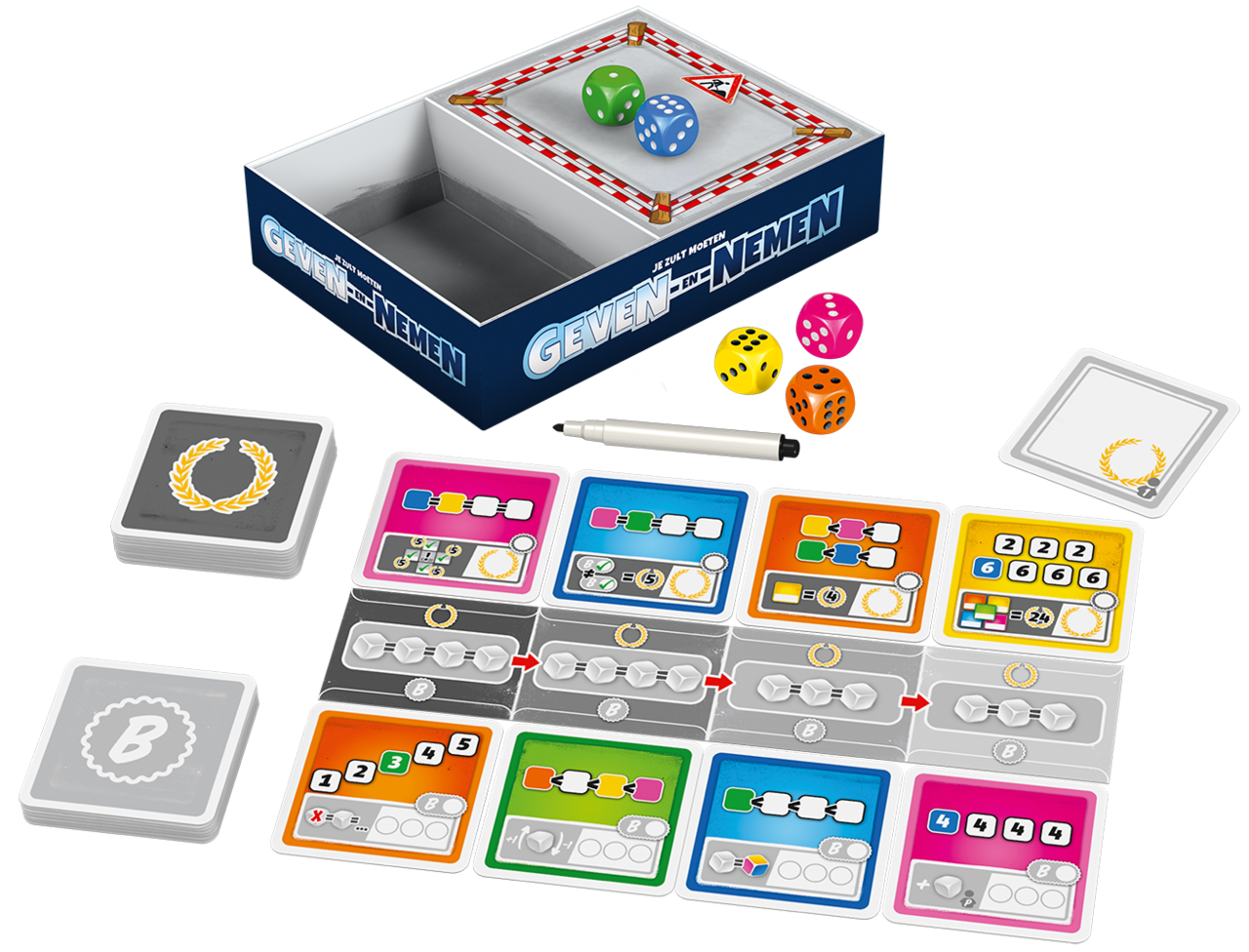 999 Games Geven & Nemen Dobbelspel 999 Games Geven & Nemen Dobbelspel
