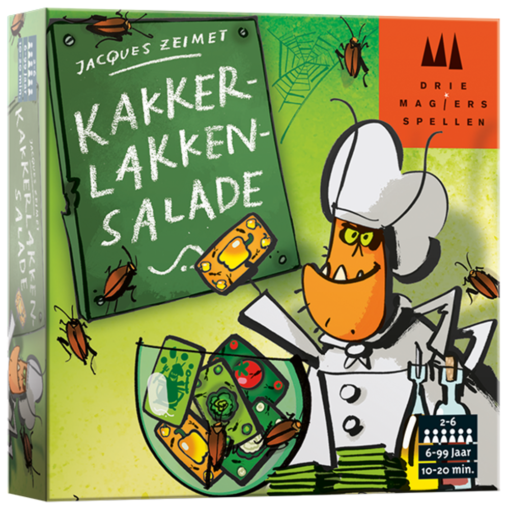 999 Games Kakkerlakkensalade Kaartspel 999 Games Kakkerlakkensalade Kaartspel