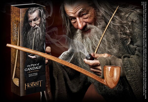 The Noble Collection The Hobbit Réplique 1/1 The Pipe of Gandalf 23 cm The Noble Collection The Hobbit Réplique 1/1 The Pipe of Gandalf 23 cm