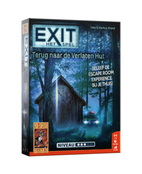 999 Games EXIT - Terug naar de Verlaten Hut Breinbreker 999 Games EXIT - Terug naar de Verlaten Hut Breinbreker