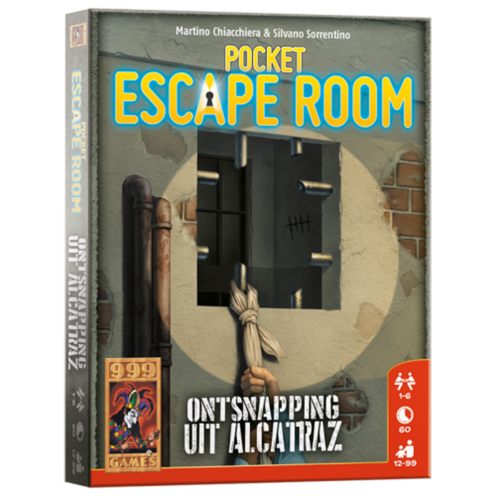 999 Games Pocket Escape Room: Ontsnapping uit Alcatraz 999 Games Pocket Escape Room: Ontsnapping uit Alcatraz