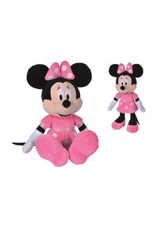 Simba Disney Minnie Mouse Roze Jurk Knuffel 43 cm