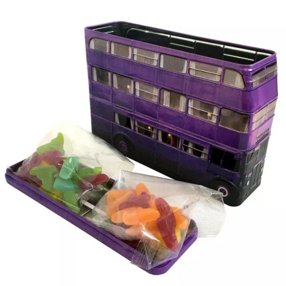 Harry Potter Knight Bus Tin met Chewy Candy Fantasy