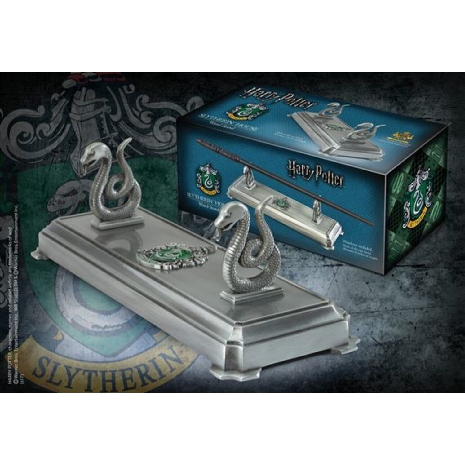 Harry Potter Wand Stand Slytherin 20 cm - Planet Fantasy