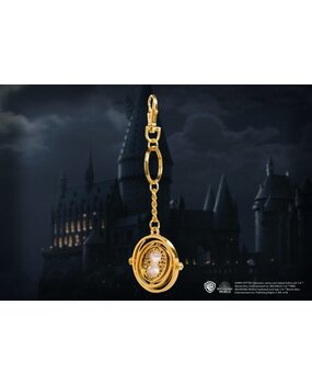 The Noble Collection Harry Potter Metalen Sleutelhanger Time Turner 4 cm The Noble Collection Harry Potter Metalen Sleutelhanger Time Turner 4 cm