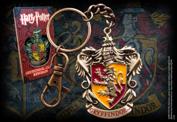 The Noble Collection Harry Potter Metal Keychain Gryffindor 5 cm The Noble Collection Harry Potter Metal Keychain Gryffindor 5 cm
