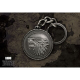 The Noble Collection Game of Thrones Metal Keychain Stark Shield