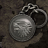 The Noble Collection Game of Thrones Metalen Sleutelhanger Stark Shield The Noble Collection Game of Thrones Metalen Sleutelhanger Stark Shield
