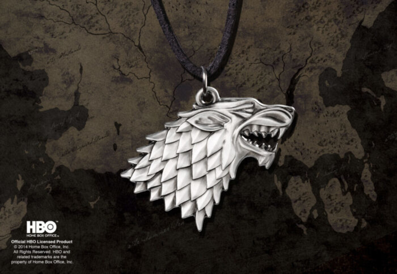 The Noble Collection Game of Thrones Ketting Stark Sigil Costume The Noble Collection Game of Thrones Ketting Stark Sigil Costume