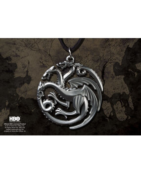 The Noble Collection Game of Thrones Ketting Targaryen Sigil Costume The Noble Collection Game of Thrones Ketting Targaryen Sigil Costume