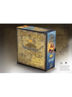The Noble Collection Lord of the Rings Jigsaw Puzzle Middle Earth (1000 pieces)