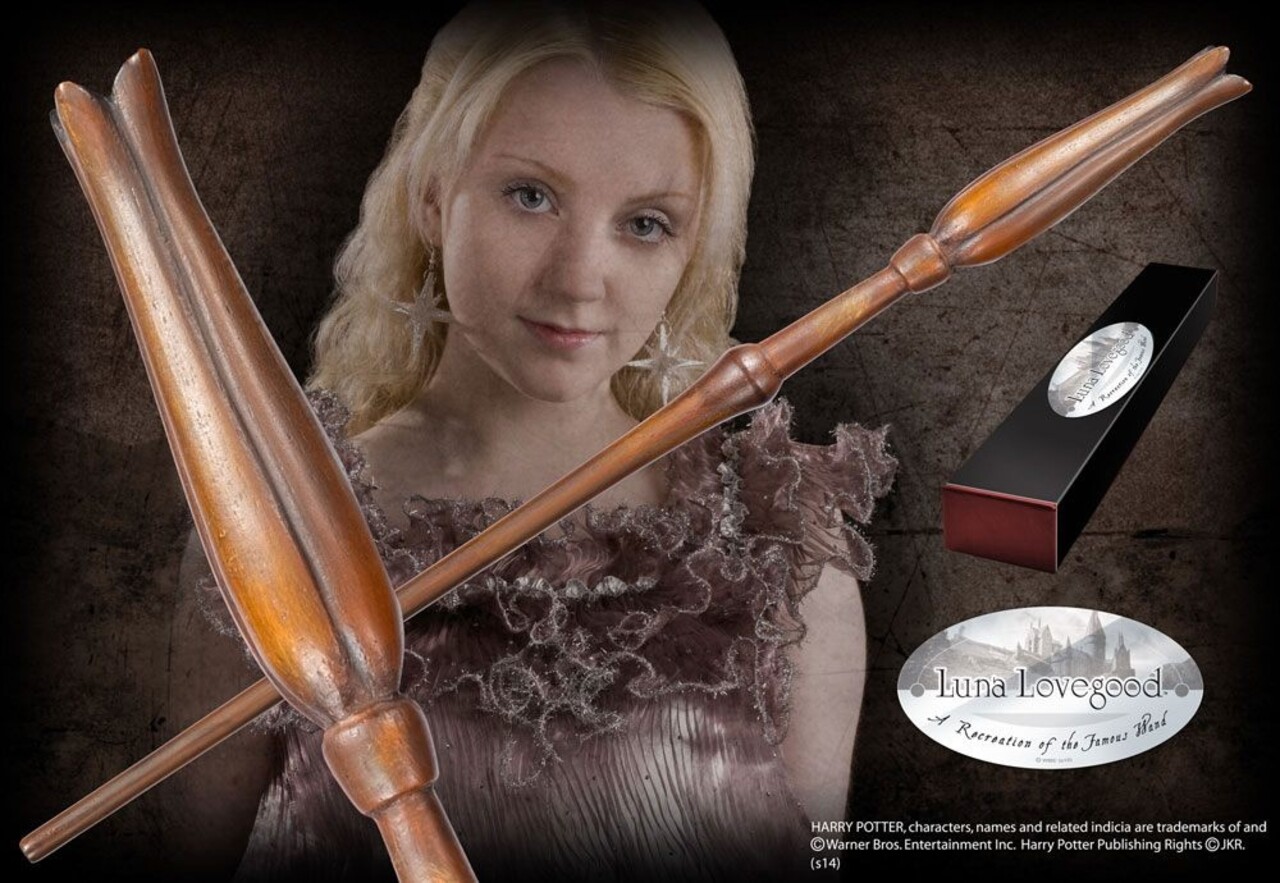 The Noble Collection Harry Potter Wand Luna Lovegood The Noble Collection Harry Potter Wand Luna Lovegood