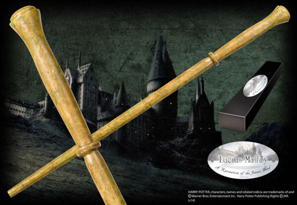 The Noble Collection Harry Potter Wand Lucius Malfoy The Noble Collection Harry Potter Wand Lucius Malfoy