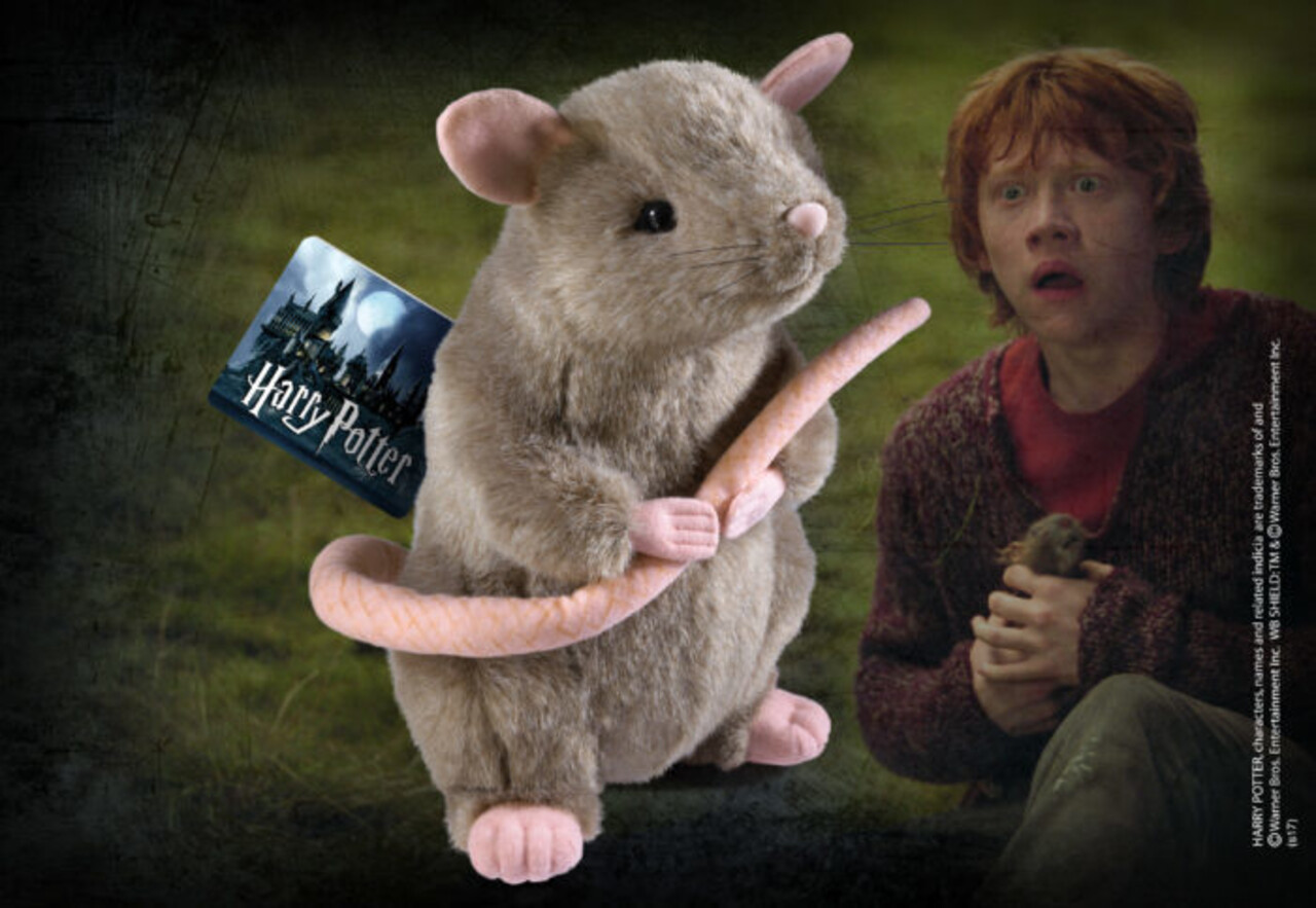 The Noble Collection Harry Potter Plush Figure Scabbers The Noble Collection Harry Potter Plush Figure Scabbers