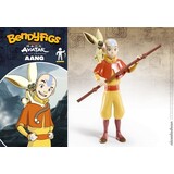 The Noble Collection Avatar The Last Airbender Bendyfigs Bendable Figure Aang 18 cm