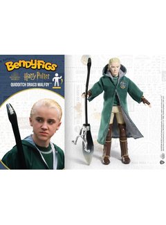 The Noble Collection Harry Potter Bendyfigs Bendable Figure Draco Malfoy Quidditch 19 cm