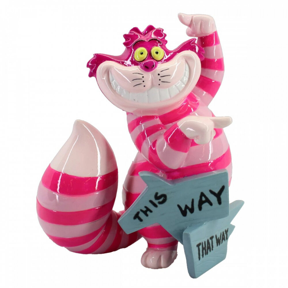 Disney Showcase Alice in Wonderland Cheshire Cat This Way 9 cm Disney Showcase Alice in Wonderland Cheshire Cat This Way 9 cm