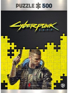 Good Loot Cyberpunk 2077; Keyart Male V Jigsaw Puzzle (500 pieces)