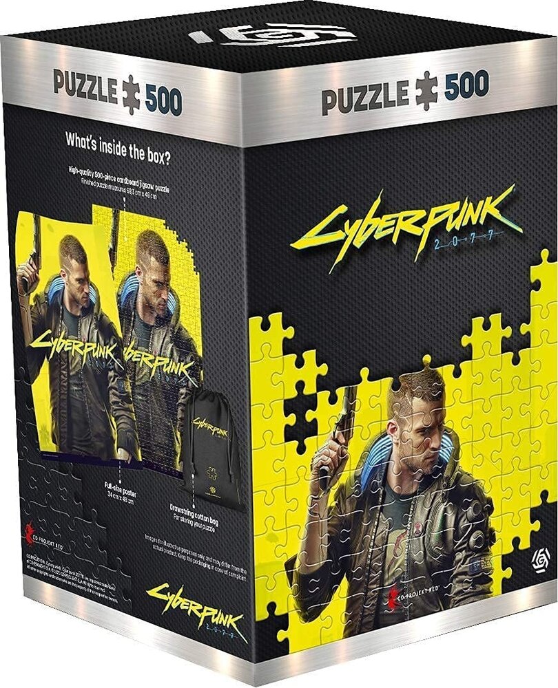 Good Loot Cyberpunk 2077; Keyart Male V Jigsaw Puzzle (500 pieces) Good Loot Cyberpunk 2077; Keyart Male V Jigsaw Puzzle (500 pieces)
