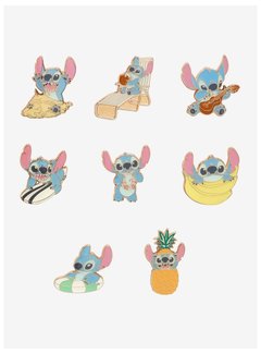 Loungefly Disney Lilo & Stitch Blind Box Pin Stitch Summer