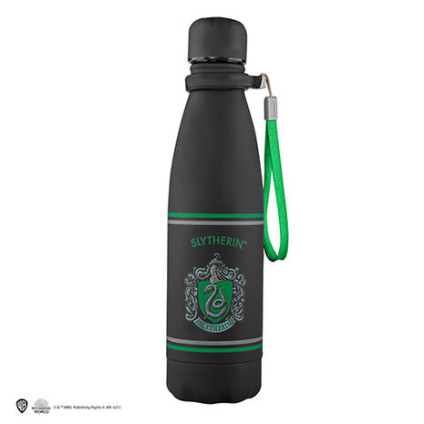 Cinereplicas Harry Potter Metal Water Bottle Black Slytherin Cinereplicas Harry Potter Metal Water Bottle Black Slytherin