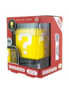 Paladone Super Mario 3D Light Question Block 10 cm