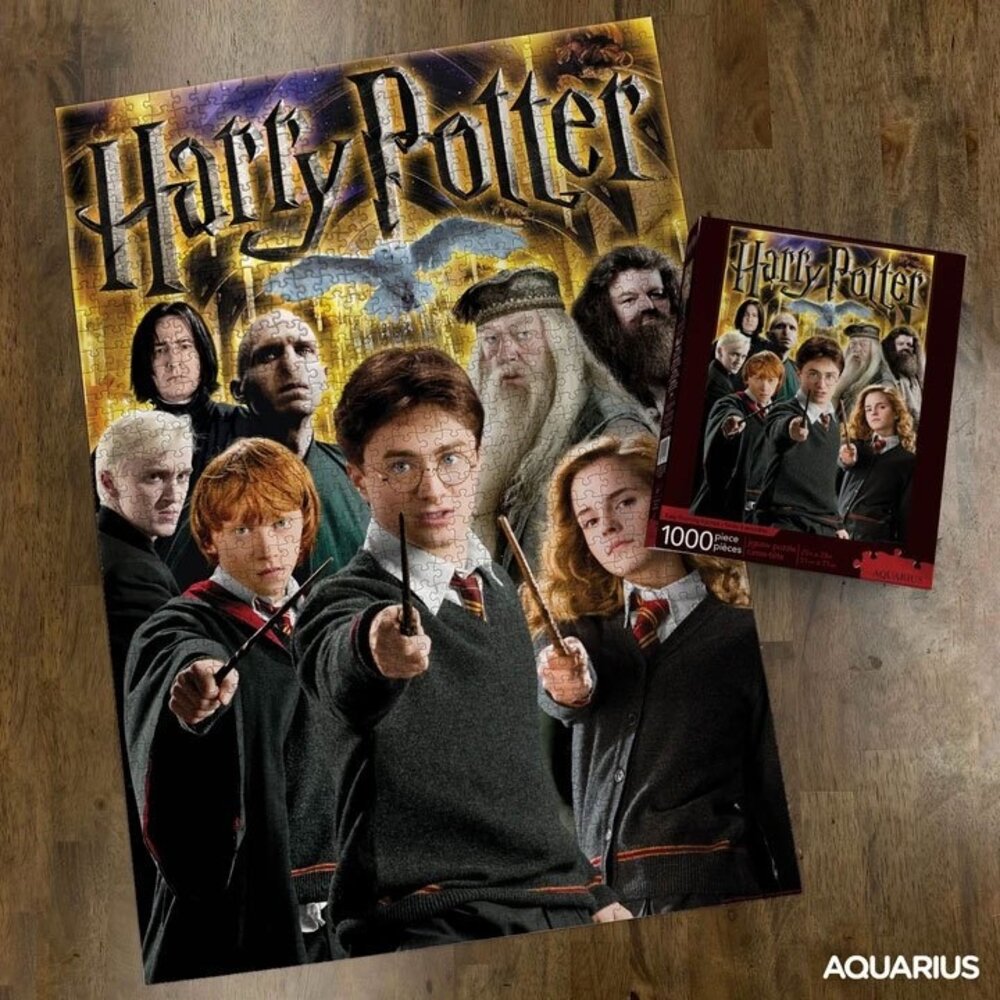 Aquarius Harry Potter Puzzel Collage (1000 stukken) Aquarius Harry Potter Puzzel Collage (1000 stukken)