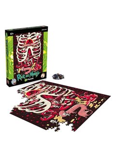 Winning Moves Rick and Morty Jigsaw Puzzle Anatomy Park (1000 pieces)