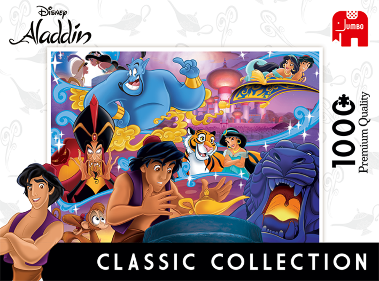 Jumbo Disney Classic Collection Aladdin Jigsaw Puzzle (1000 pieces) Jumbo Disney Classic Collection Aladdin Jigsaw Puzzle (1000 pieces)