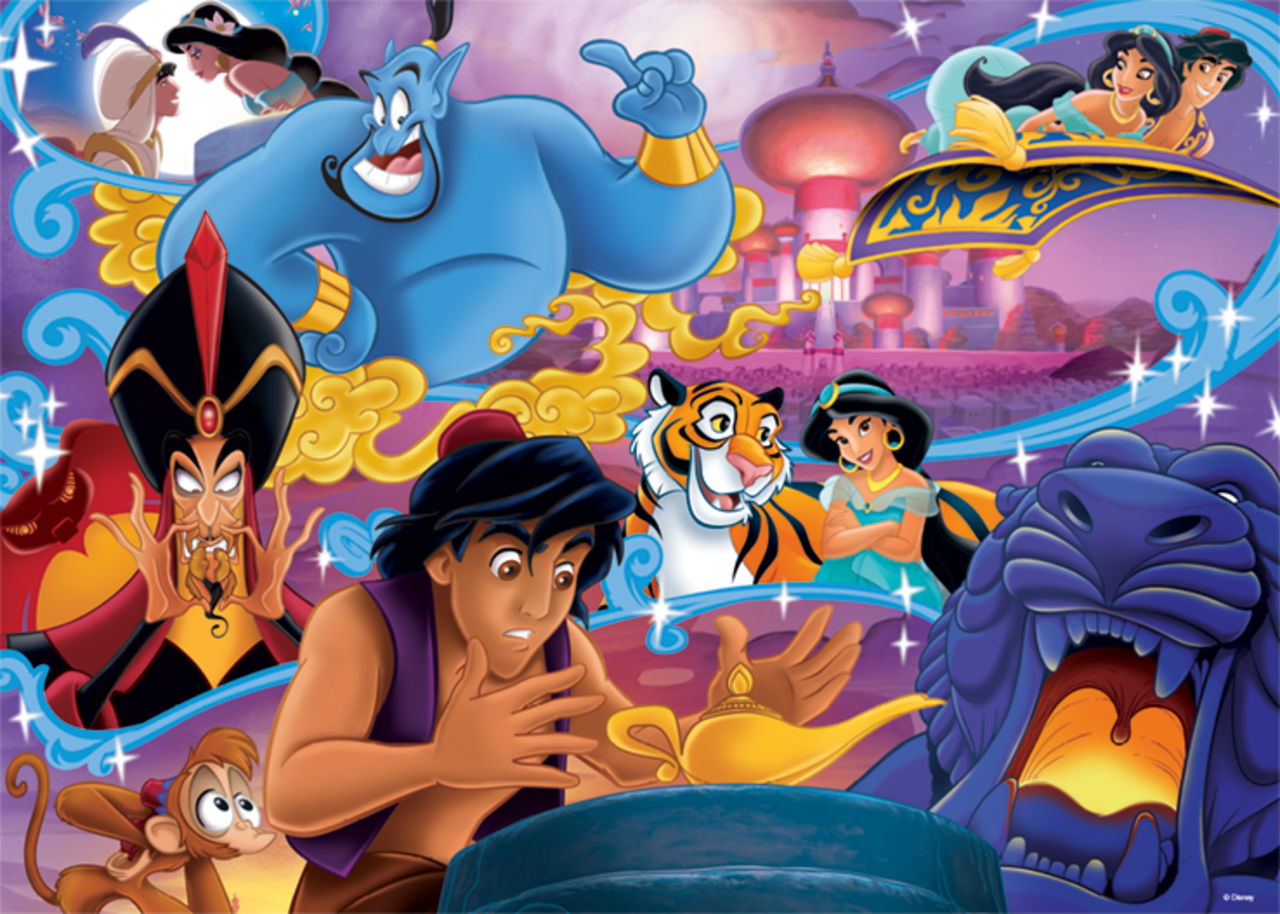 Jumbo Disney Classic Collection Aladdin Jigsaw Puzzle (1000 pieces) Jumbo Disney Classic Collection Aladdin Jigsaw Puzzle (1000 pieces)