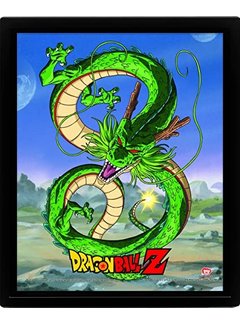 Pyramid International Dragon Ball Z 3D Poster Framed Shenron Unleashed 26 x 20 cm