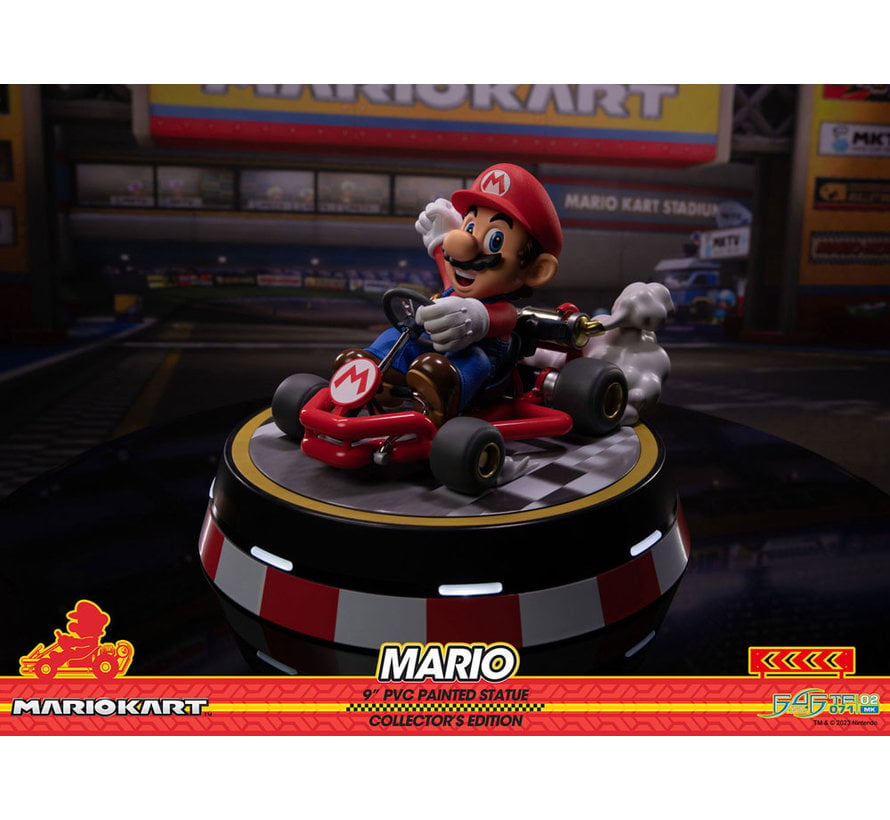 Mario Kart Pvc Statue Mario Collectors Edition 22 Cm Sankta Collectibles 