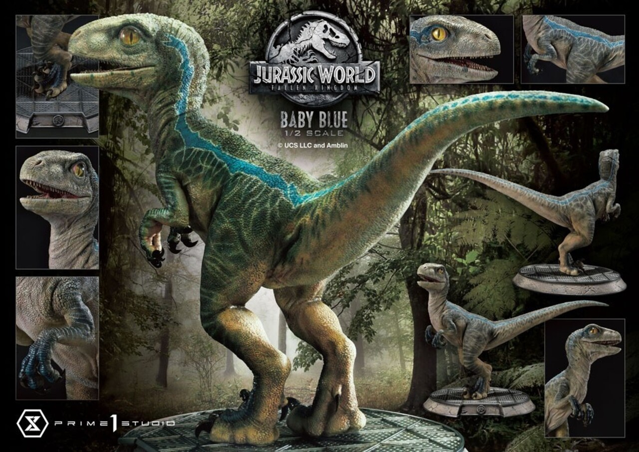 Prime 1 Studio Jurassic World: Fallen Kingdom Prime Collectibles Statue 1/2 Baby Blue 34 cm Prime 1 Studio Jurassic World: Fallen Kingdom Prime Collectibles Statue 1/2 Baby Blue 34 cm