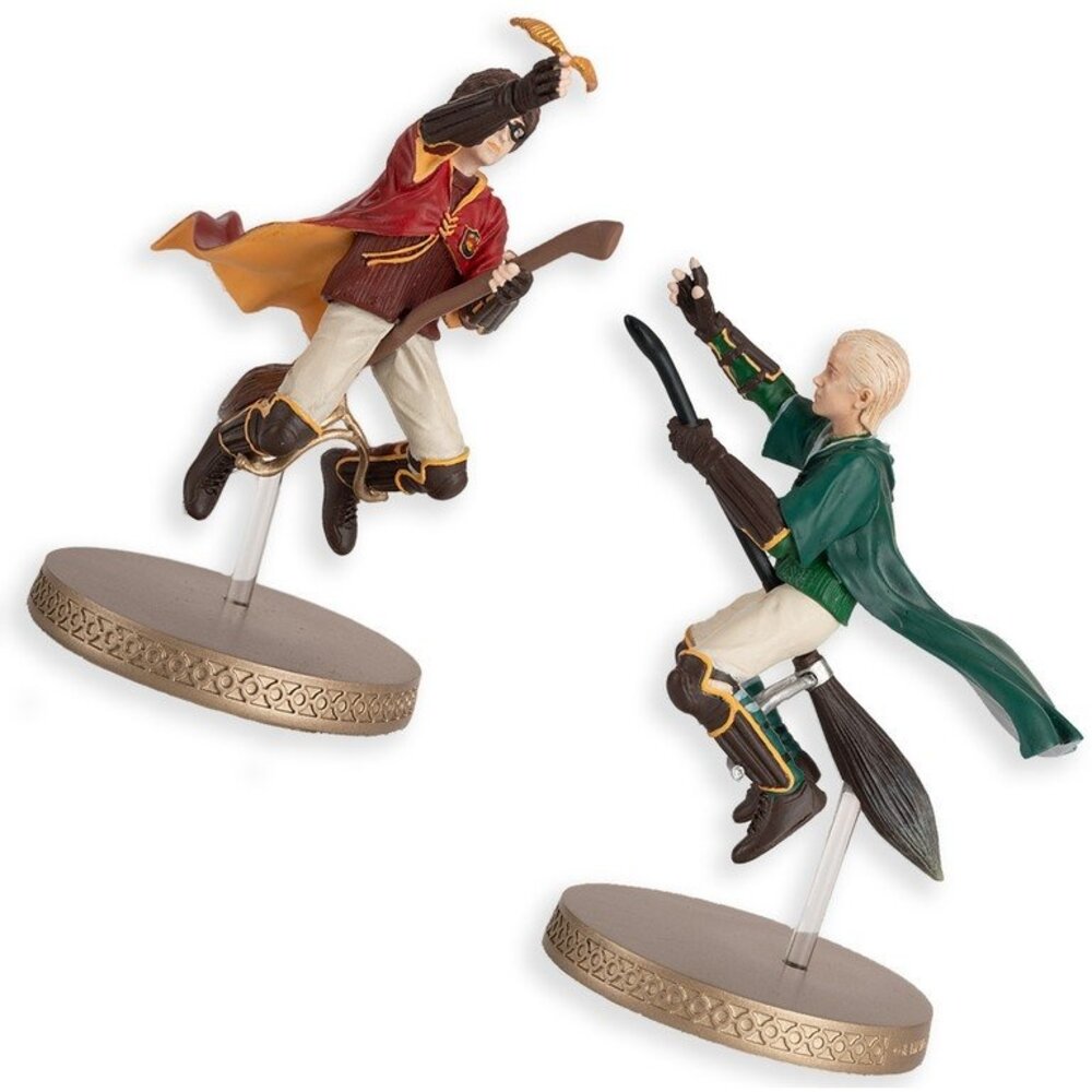 Harry Potter Draco Harry Quidditch 1 16 Figurine Box Set Planet Fantasy