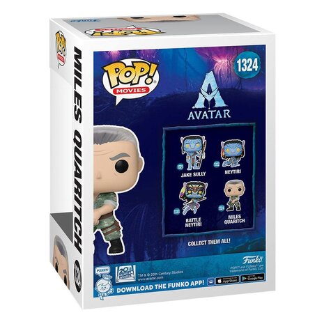 Funko Avatar POP! Movies Vinyl Figure Miles Quaritch #1324
