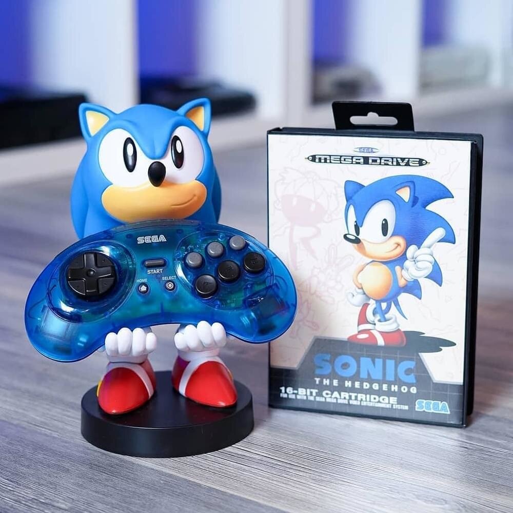 Exquisite Gaming Sonic The Hedgehog Cable Guy Sonic 30th Anniversary Special Edition 20 cm Exquisite Gaming Sonic The Hedgehog Cable Guy Sonic 30th Anniversary Special Edition 20 cm