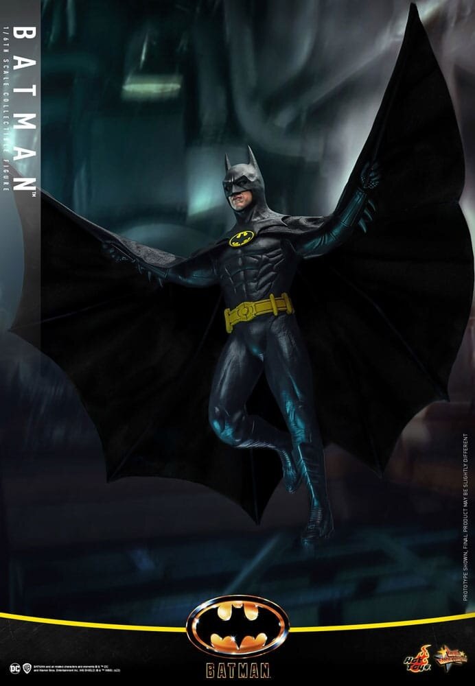 Hot Toys Batman (1989) Movie Masterpiece Action Figure 1/6 Batman 30 cm Hot Toys Batman (1989) Movie Masterpiece Action Figure 1/6 Batman 30 cm