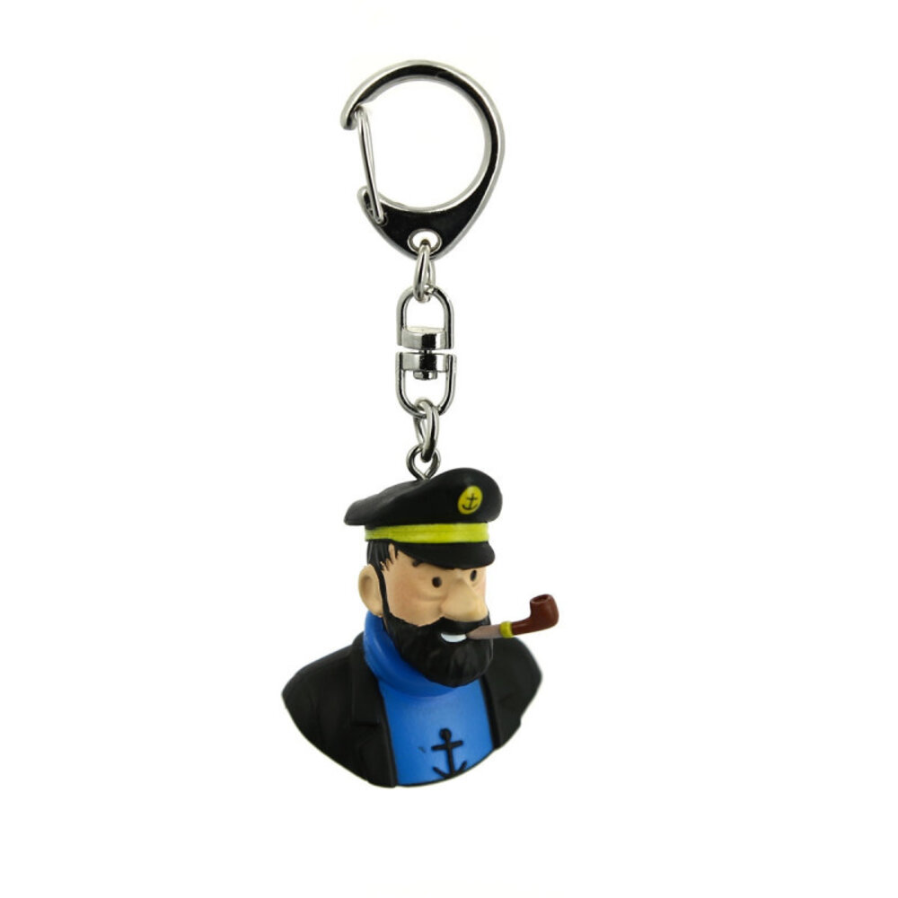 Tintinimaginatio Tintin PVC Keychain Bust Haddock