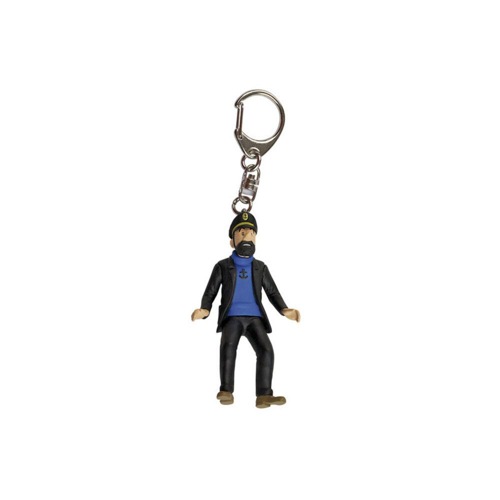 Tintinimaginatio Tintin PVC Keychain Haddock Rally Tintinimaginatio Tintin PVC Keychain Haddock Rally
