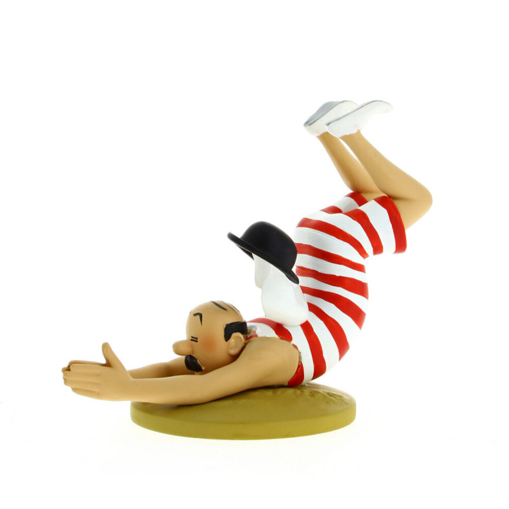 Tintinimaginatio Tintin Statuette Dupont Baigneur 9 cm Tintinimaginatio Tintin Statuette Dupont Baigneur 9 cm
