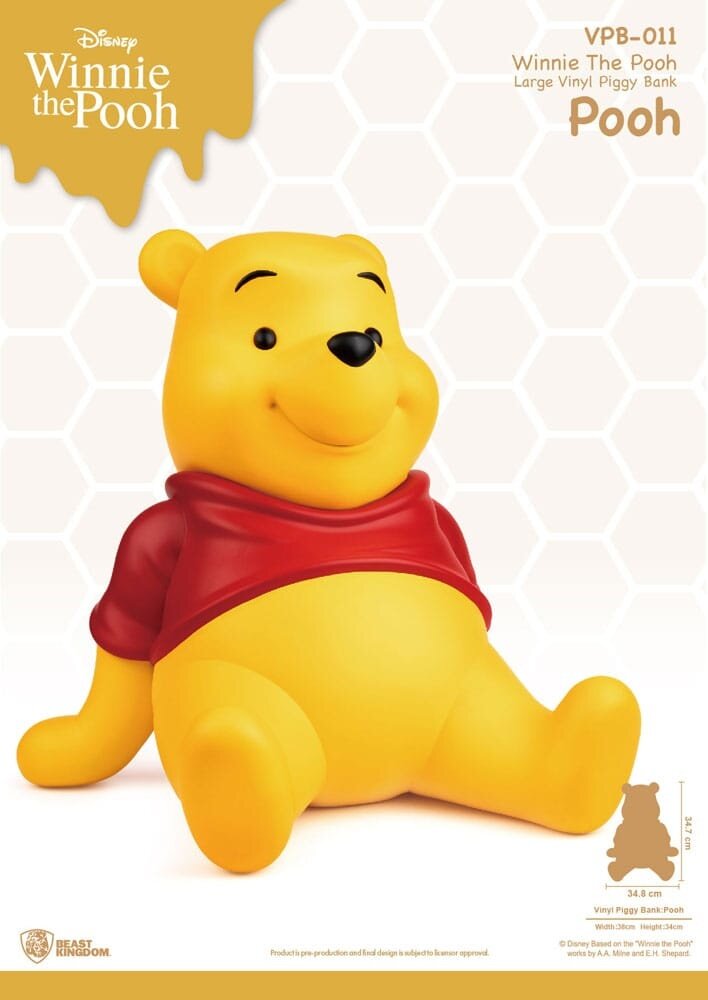 Beast Kingdom Winnie The Pooh Piggy Vinyl Bank Winnie 35 cm Beast Kingdom Winnie The Pooh Piggy Vinyl Bank Winnie 35 cm