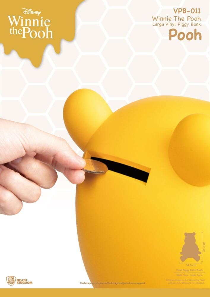 Beast Kingdom Winnie The Pooh Piggy Vinyl Bank Winnie 35 cm Beast Kingdom Winnie The Pooh Piggy Vinyl Bank Winnie 35 cm