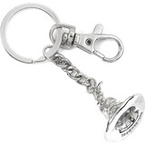 The Carat Shop Harry Potter Sorting Hat Silver Keychain The Carat Shop Harry Potter Sorting Hat Silver Keychain