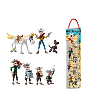 Plastoy Lucky Luke Mini Figure 7-Pack Characters 4 - 10 cm Plastoy Lucky Luke Mini Figure 7-Pack Characters 4 - 10 cm