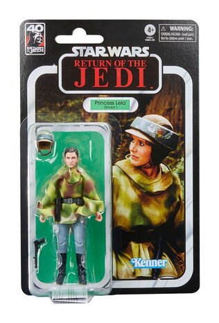 Hasbro Star Wars Episode VI 40th Anniversary Black Series Action Figure Princess Leia (Endor) 15 cm