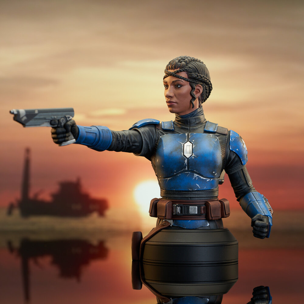 Gentle Giant Star Wars The Mandalorian Bust 1/6 Koska Reeves 16 cm Gentle Giant Star Wars The Mandalorian Bust 1/6 Koska Reeves 16 cm