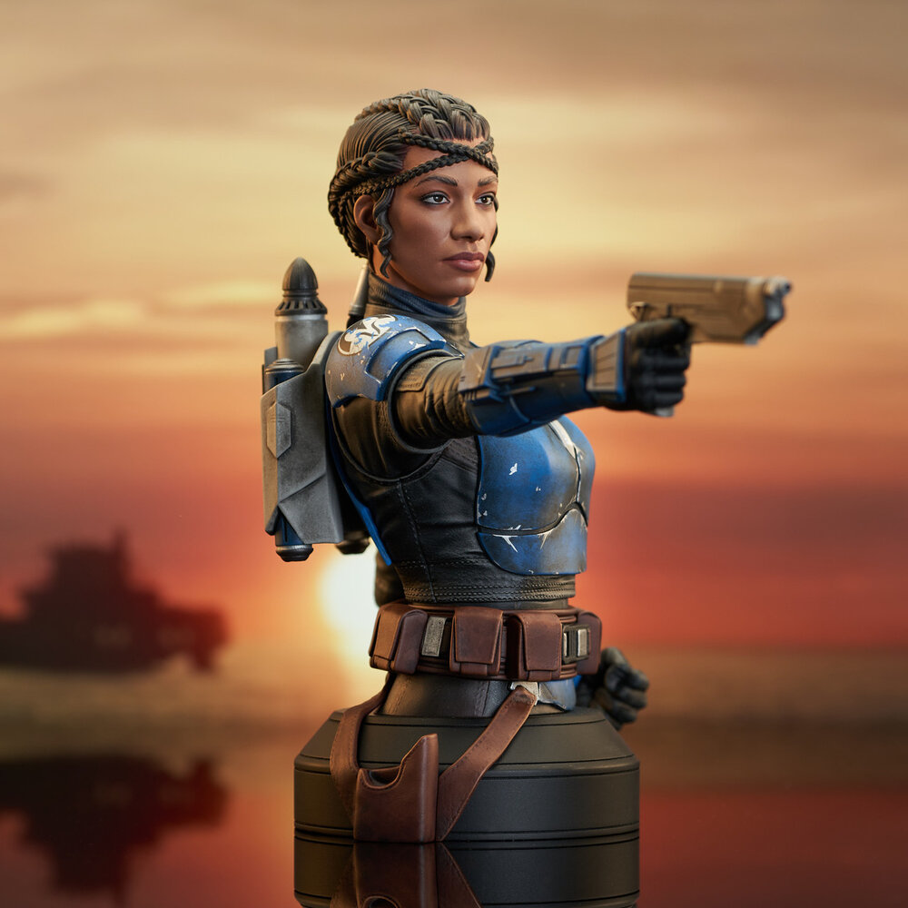 Gentle Giant Star Wars The Mandalorian Bust 1/6 Koska Reeves 16 cm Gentle Giant Star Wars The Mandalorian Bust 1/6 Koska Reeves 16 cm