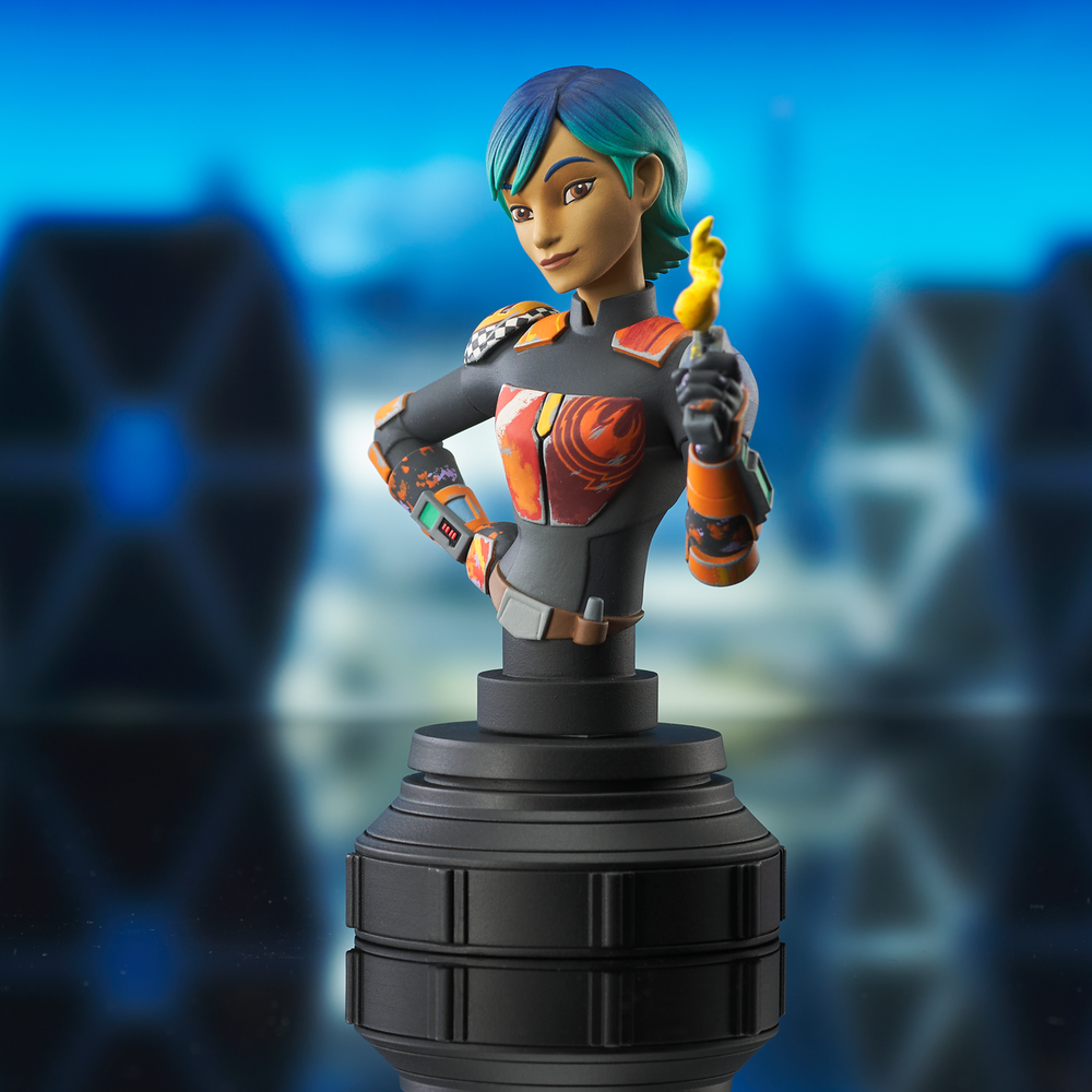 Gentle Giant Star Wars The Clone Wars Bust 1/7 Sabine Wren 16 cm Gentle Giant Star Wars The Clone Wars Bust 1/7 Sabine Wren 16 cm